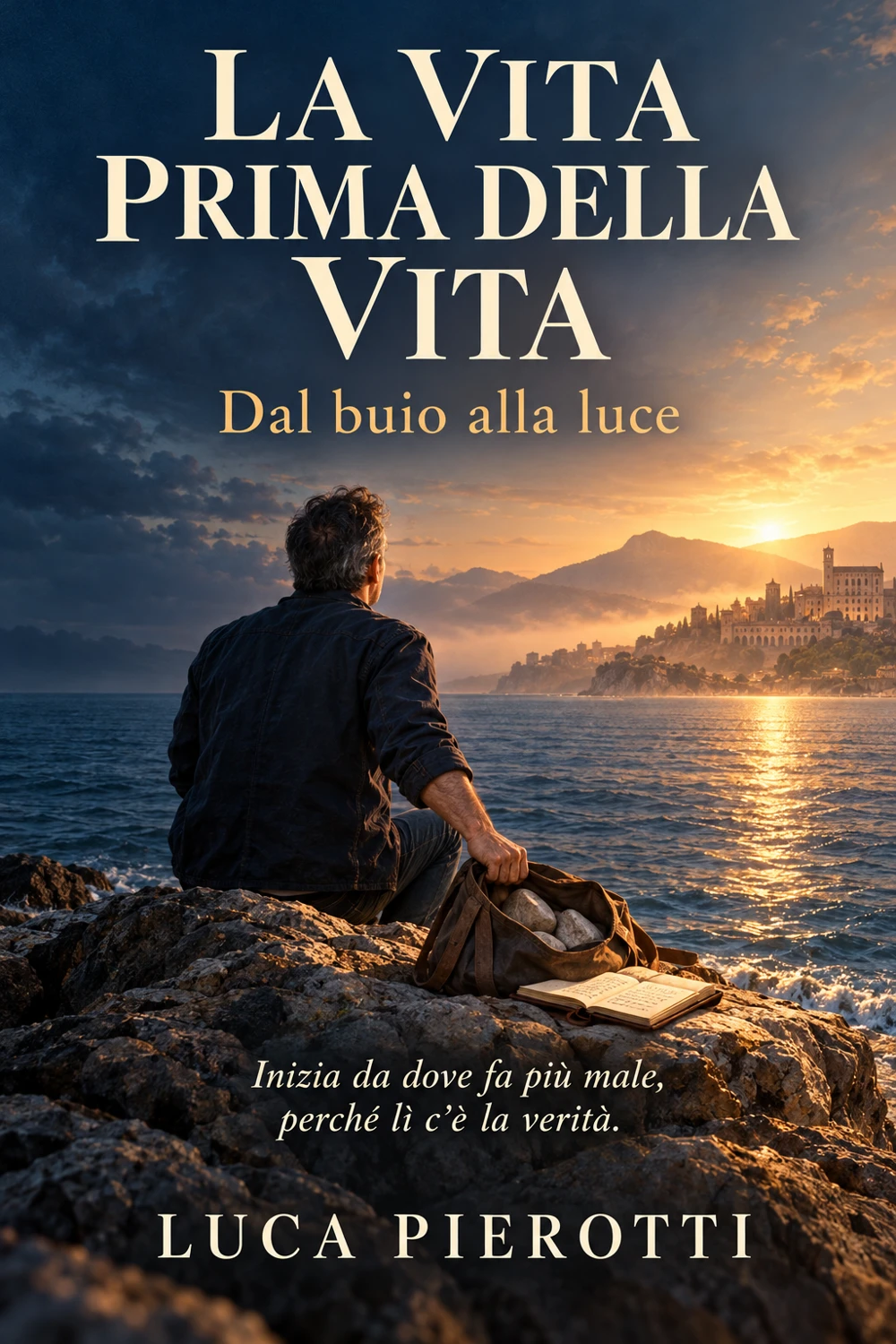 Copertina di La vita prima della vita, Dal buio alla luce, Luca Pierotti